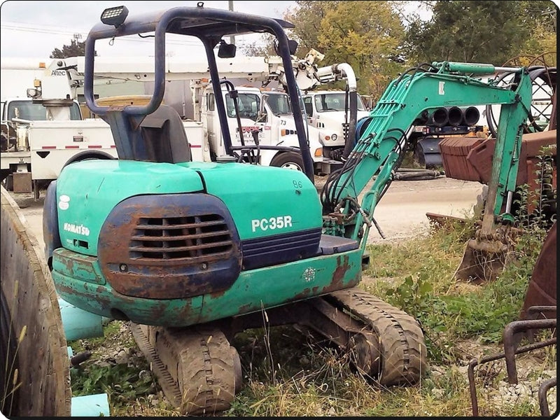 MANUAL DE SERVIÇO KOMATSU - PC35R-8\PC45-8 - EXCAVADOR HIDRAULICO