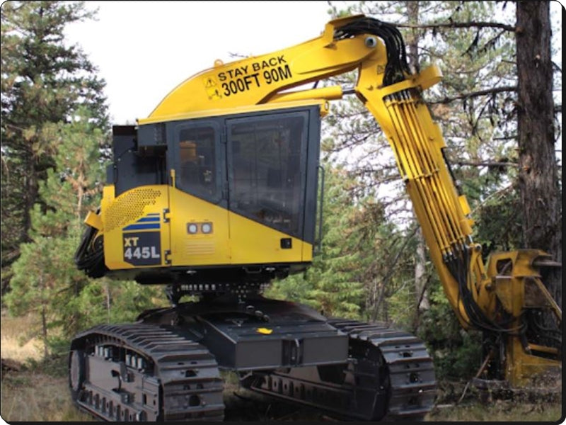 Catálogo de pecas Komatsu - XT445L-2 - colheitad. de esteira