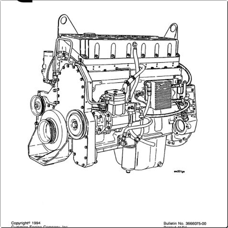 Manuais De Serviço KOMATSU - M11 SERIES ENGINE