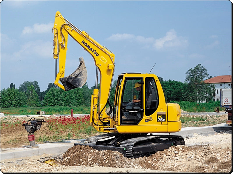 MANUAL DE SERVIÇO KOMATSU - PC75R-2 - EXCAVADOR HIDRAULICO