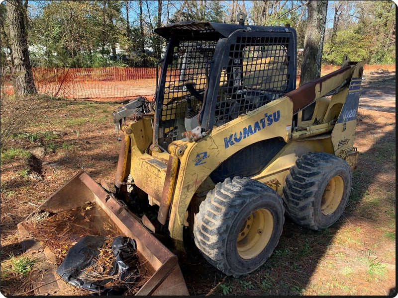 MANUAL DE SERVIÇO KOMATSU - SK1020-5\SK1020-5 TURBO - MINICARREGADEIRA