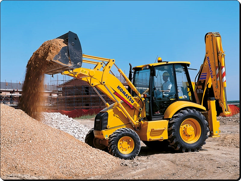 MANUAL DE SERVIÇO KOMATSU - WB97R-2 - PA CARREGADEIRA