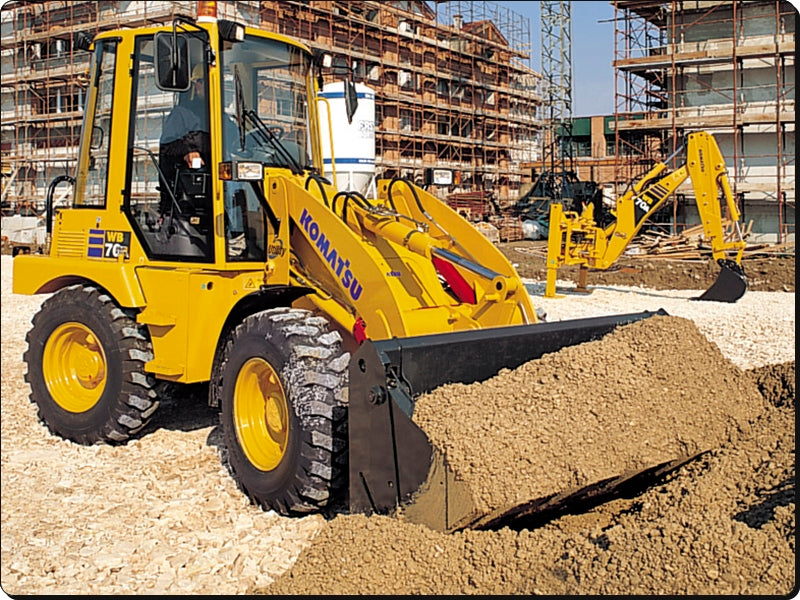 MANUAL DE SERVIÇO KOMATSU - WB70A-1 - PA CARREGADEIRA
