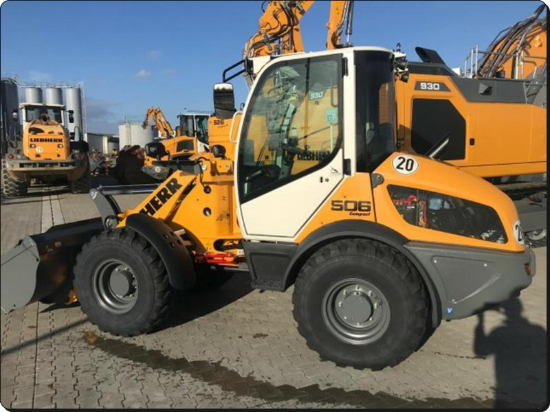 Manual De Servico LIEBHERR - L506-L510-L507S - Retroescavadeira