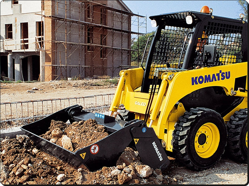 MANUAL DE SERVIÇO KOMATSU - SK714-5\SK815-5 TURBO - MINICARREGADEIRA