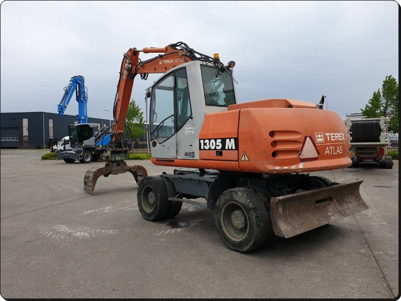 Manual De Serviço TEREX - ATLAS 1305\1505\1605\1705 - Excavador