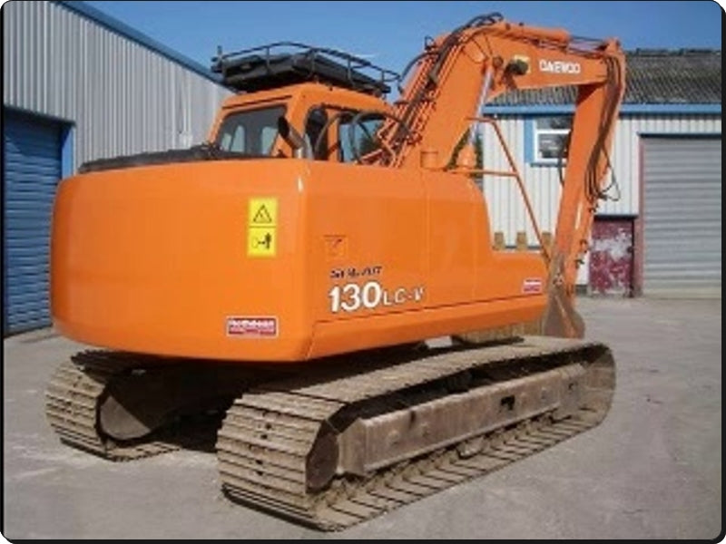 Manual De Serviço DOOSAN - SOLAR 130LC-V -470LC-V - Escavador