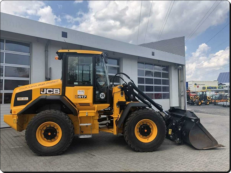 Catalago de Pecas - JCB 417 HT T4F - CARREGADORES DE RODA