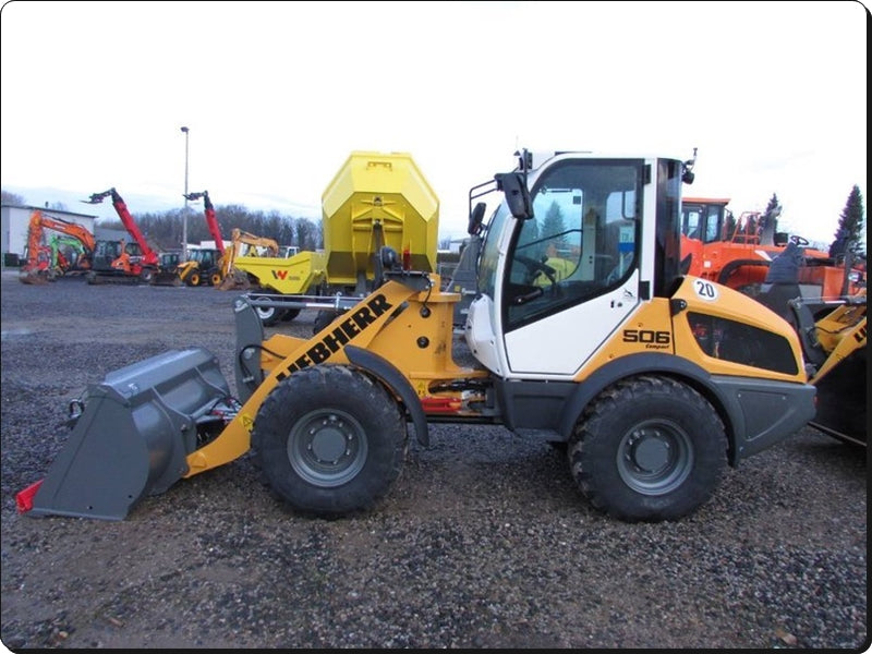 Manual De Servico LIEBHERR - L506-1577 - Retroescavadeira