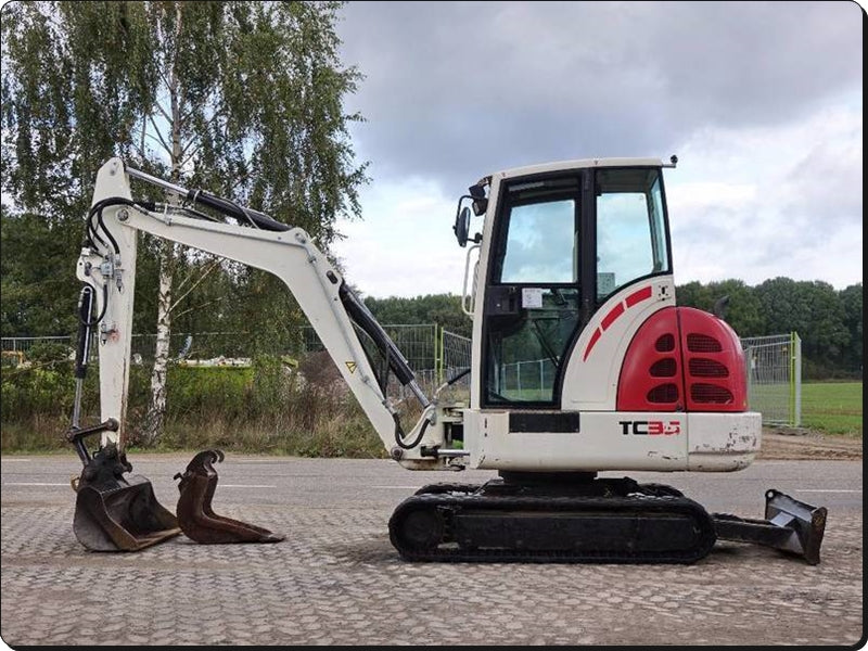 Catalogo De Peças TEREX - Tc35 Tc0035\0557-Xxxx - Mini Excavador