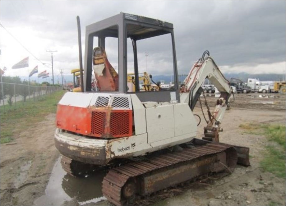 Manual De Serviço BOBCAT - 130 - Escavadeira Hidráulica