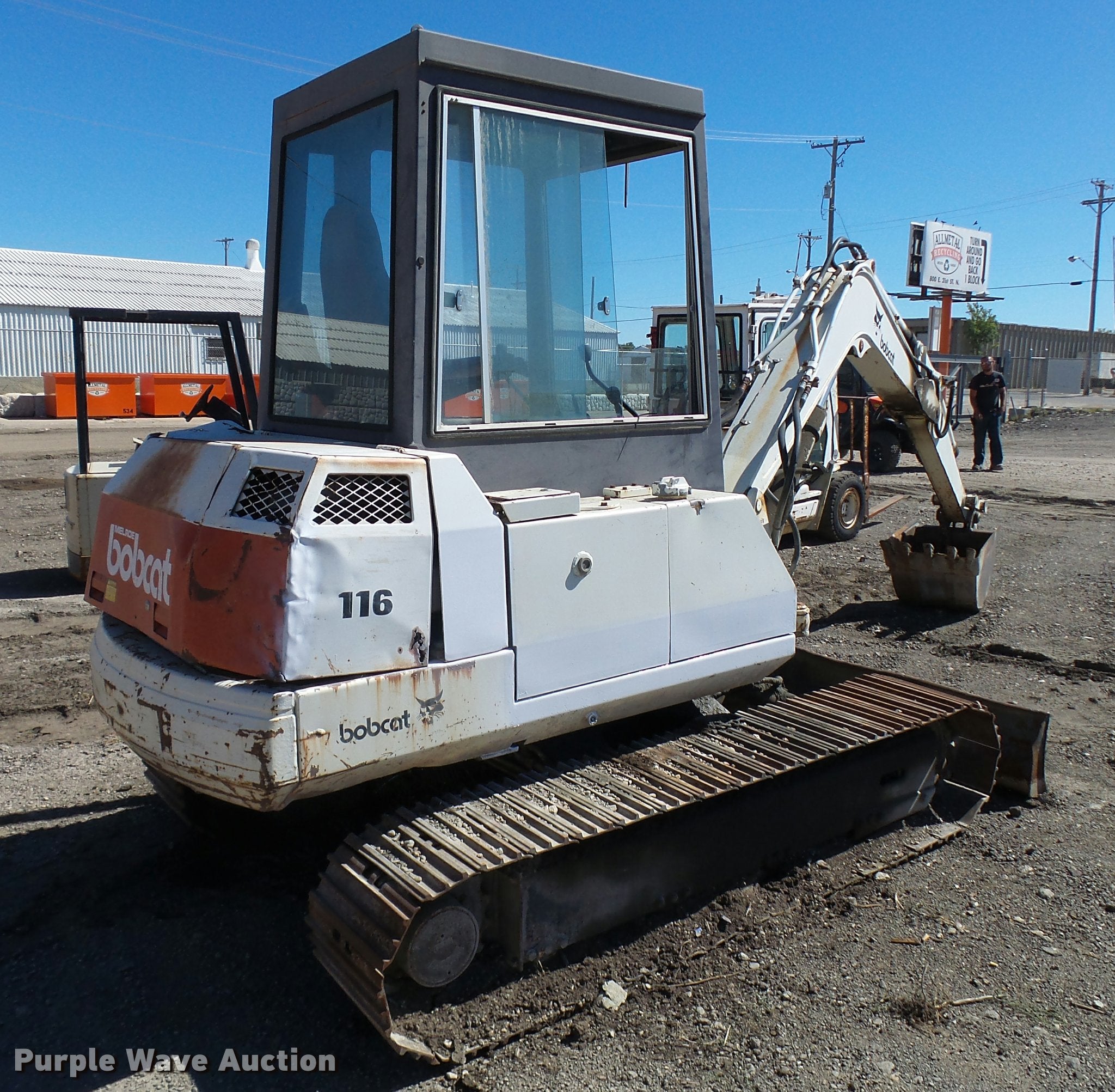 CATÁLOGO DE PEÇAS BOBCAT - 116 - MINI ESCAVADEIRA