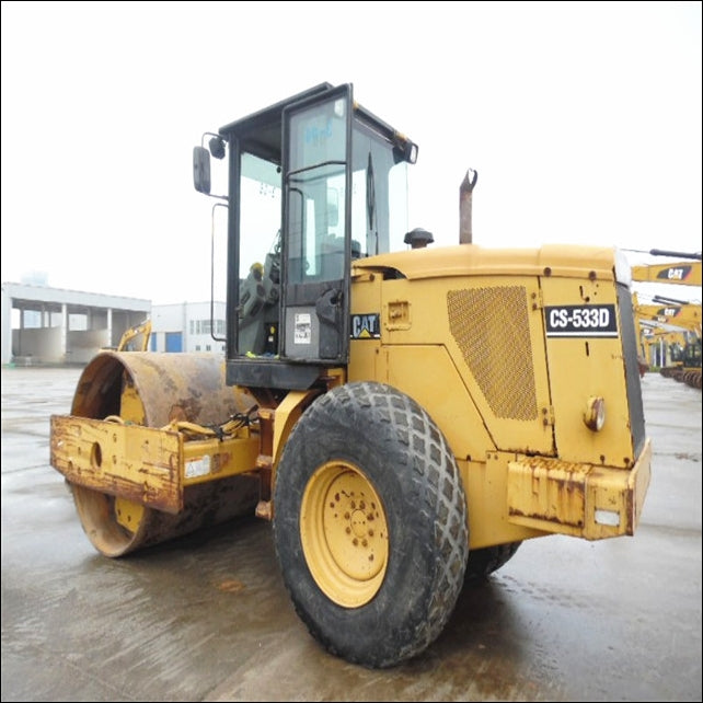 Manual de Serviço CATERPILLAR - CS-533D - Rolo Compactador Vibratório (Inglês) PDF