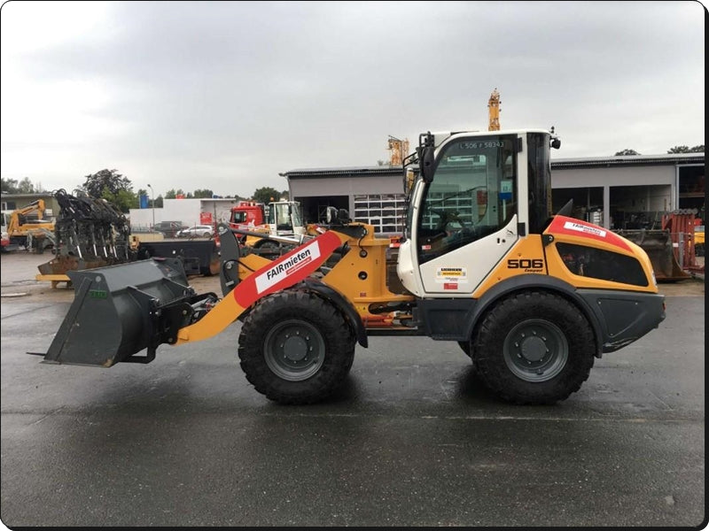 Manual De Servico LIEBHERR - L506-1816 - Retroescavadeira
