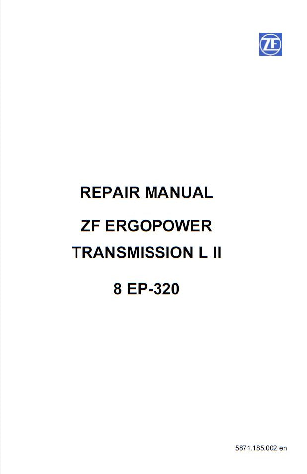 MANUAL DE SERVIÇO ZF ERGOPOWER - TRANSMISSÃO L II