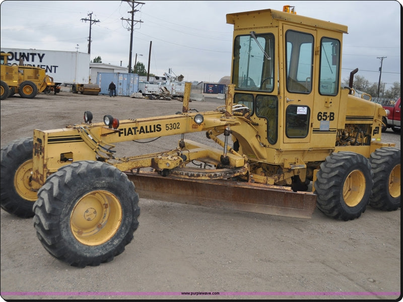 catalago de pecas motoniveladoras 65B fiat allis