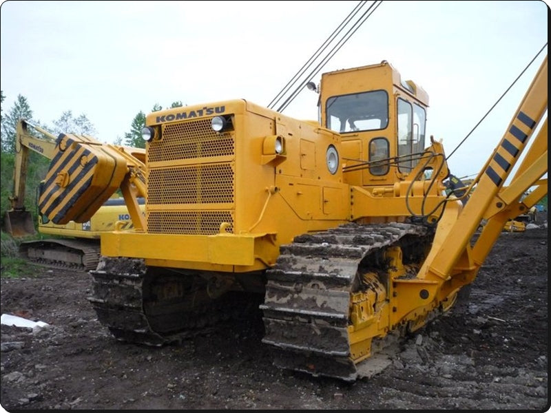 Catálogo de pecas Komatsu - D155C-1P-ZZ -Crawler Pipe Layers