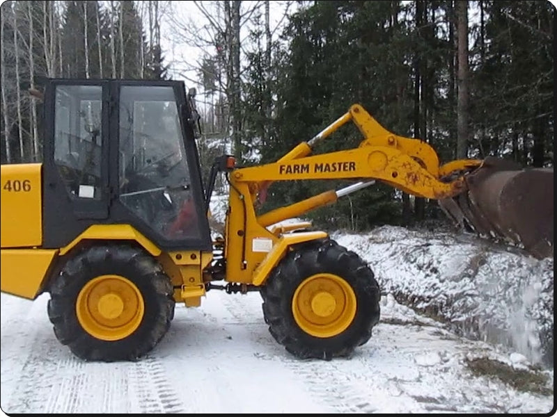 Catalago de Pecas - JCB 406 FARM MASTER - CARREGADORES DE RODA