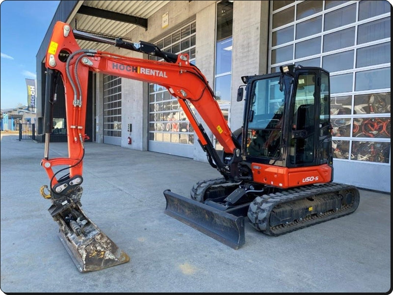 Catalogo De Peças KUBOTA - U-50-5 - Excavador Hidraulico