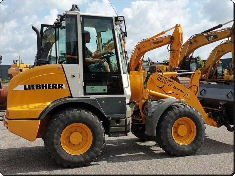 Manual De Servico LIEBHERR - L507-1579 - Retroescavadeira