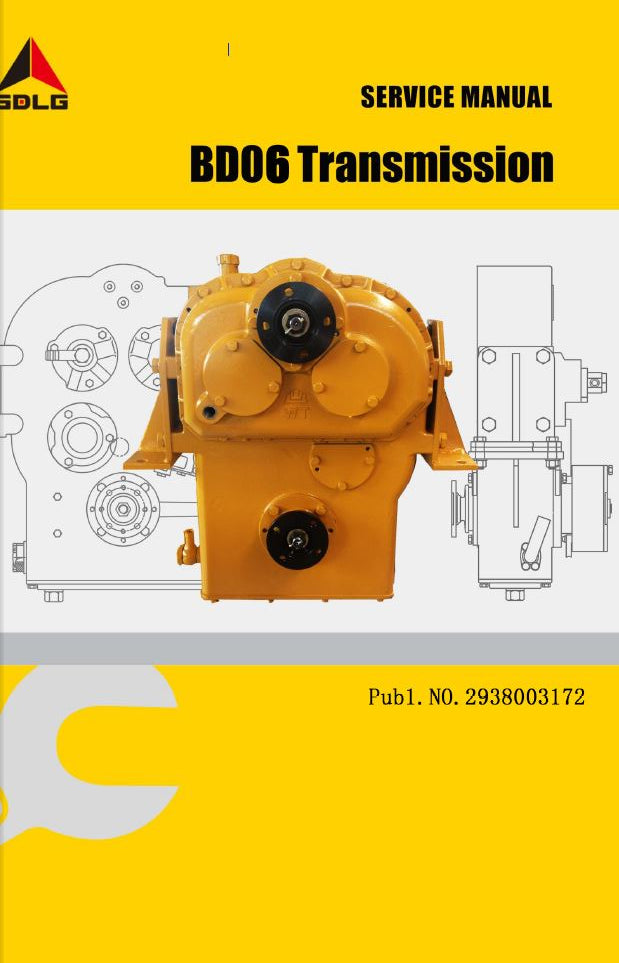 MANUAL DE SERVIÇO TRANSMISSÃO - BD06 - SDLG