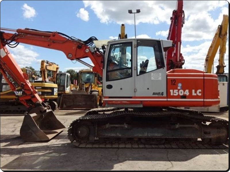 Manual De Serviço TEREX - ATLAS 1504\1604 LC - Excavador Hidraulico