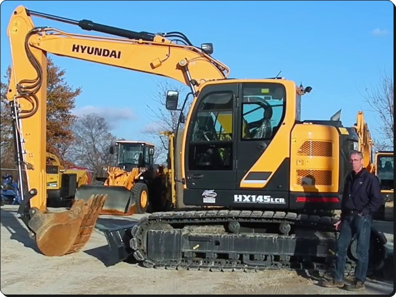 Manual De Serviço HYUNDAI - HX145CR-LCR - Excavador Hidraulico