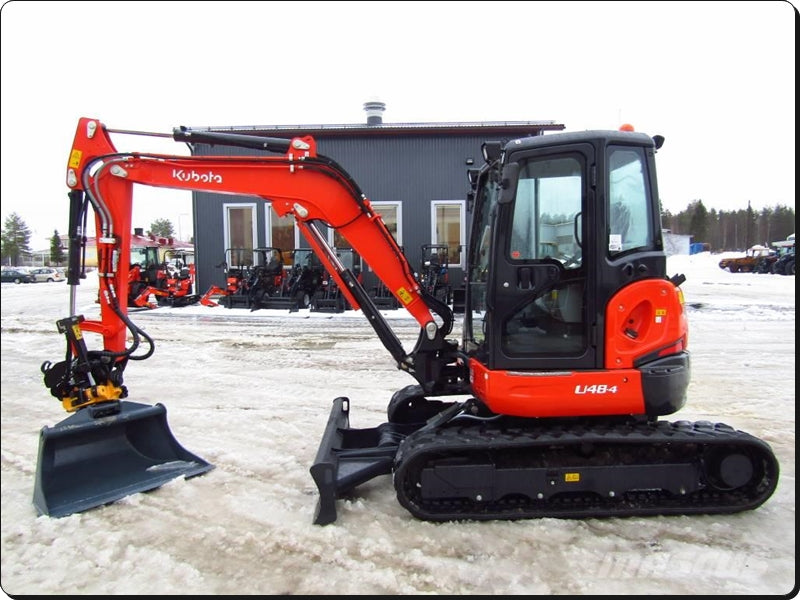 Manual De Serviço KUBOTA - U48-4,U55-4 - Excavador Hidraulico