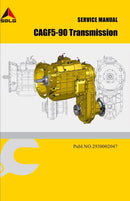 MANUAL DE SERVIÇO TRANSMISSÃO - CAGF5-90 - SDLG