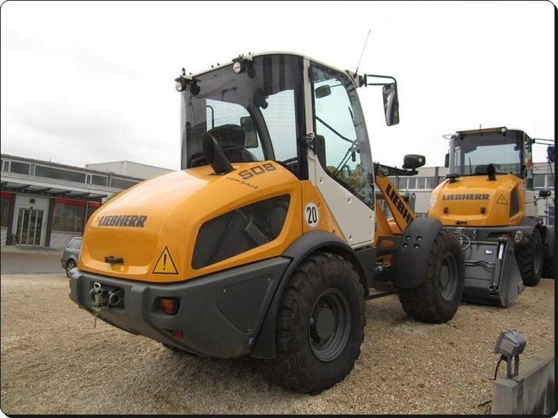 Manual De Servico LIEBHERR - L508-1817 - Retroescavadeira