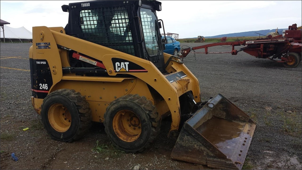 Manual de Serviço CATERPILLAR - 246 - Mini Carregadeira (Inglês) PDF