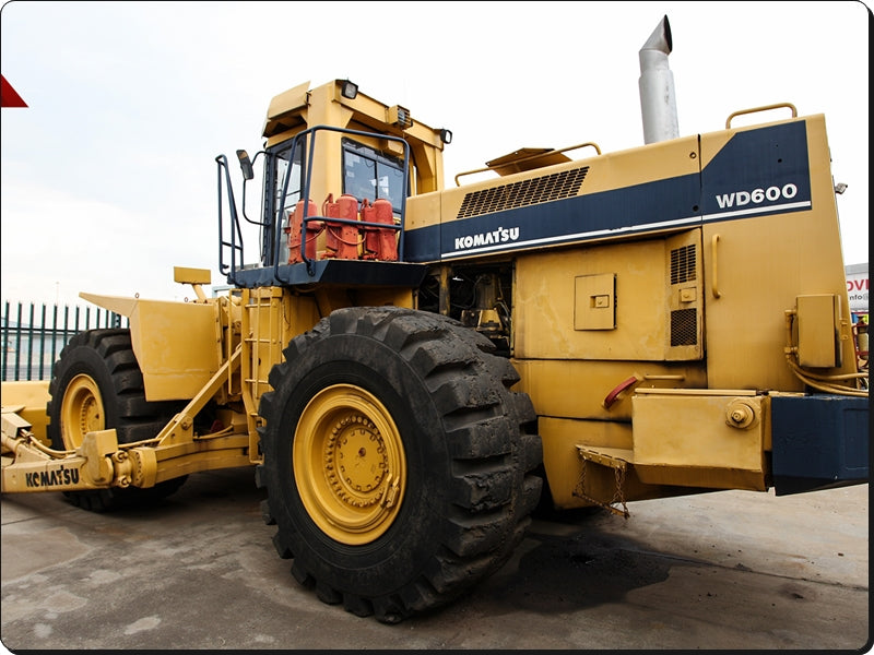 MANUAL DE SERVIÇO KOMATSU - WD600-3 - TRATOR DE RODAS