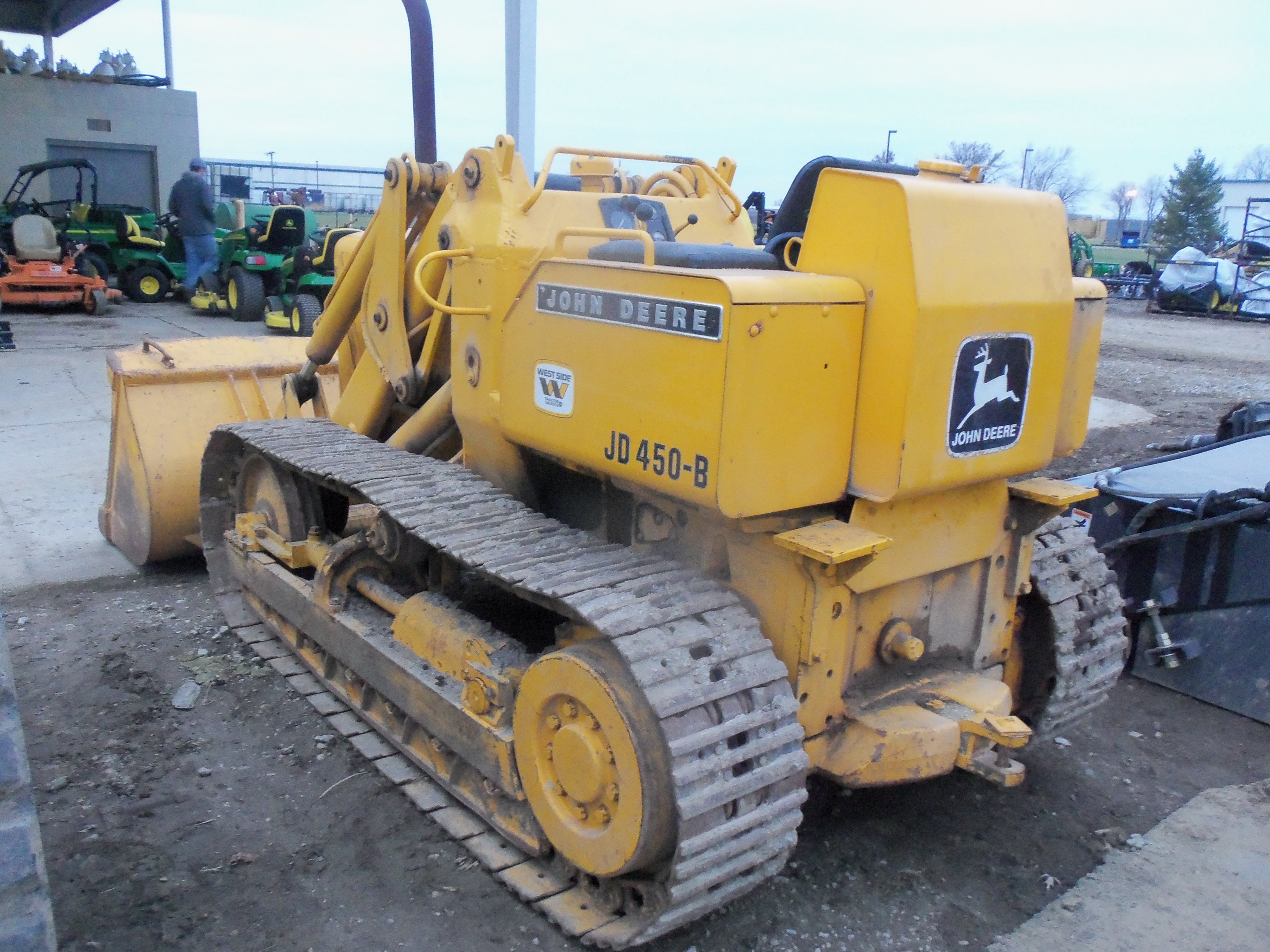 MANUAL DE SERVIÇO MECÂNICO JOHN DEERE - JD450B - TRATOR ESTEIRA