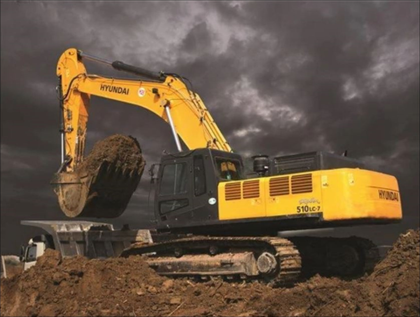 Manual De Serviço HYUNDAI - R510LC-7 - Escavador Hidraulico