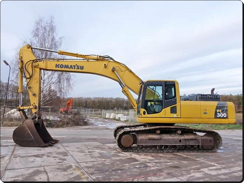 Catálogo de pecas Komatsu - PC300-8 - escavad. de esteira