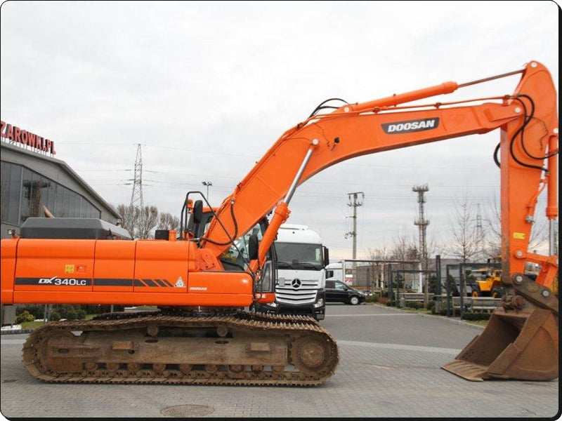 Manual De Operação E Manutenção DOOSAN - DX340LC - Escavador Hidraulico