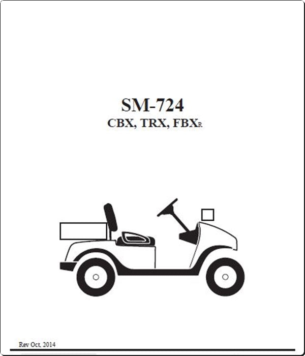 Manuais De Serviço CLARK - SM-724 - CBX,TRX,FBX - Empilhadeira