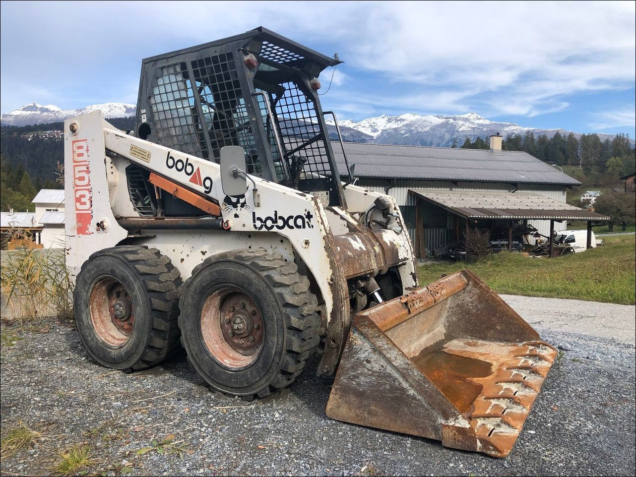 Manual De Serviço BOBCAT - 853\853H - Mini Carregadeira