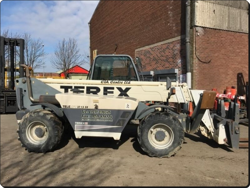 Manual De Serviço TEREX - Telelift 3713 SX - Manipulador Telescópico