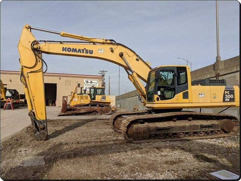 Catálogo de pecas Komatsu - PC300HD-7L - escavad. de esteira