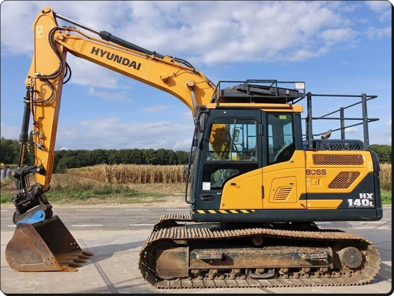 Manual De Serviço HYUNDAI - HX140L\HX140HW - Escavador Hidraulico