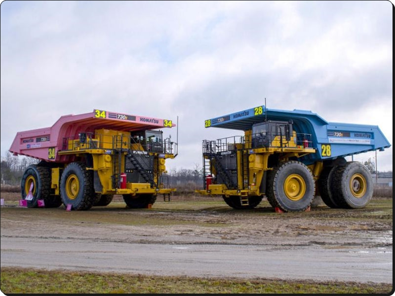 Catálogo de pecas Komatsu - AFE47-M 730E - Cam. Basculantes