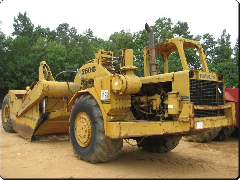 catalago de pecas raspadores 260B fiat allis