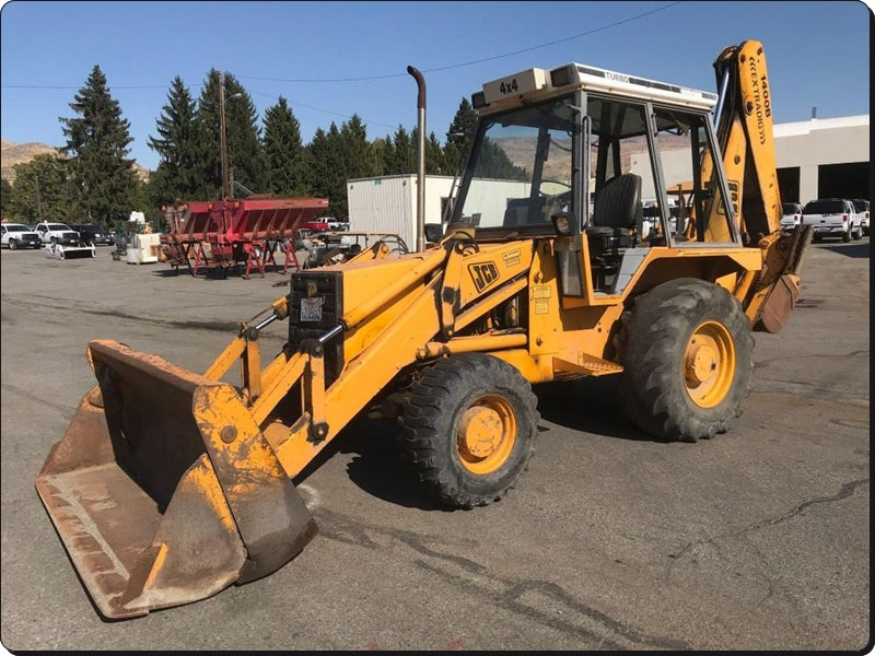 Catalago de Pecas - JCB 1400B-4WD - RETROESCAVADORA