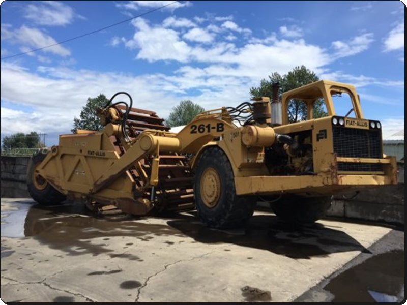 catalago de pecas raspadores 261B fiat allis