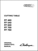 Manual do Operador CHALLENGER - Mesa de Corte FF480,FF540 - Colhetadeira
