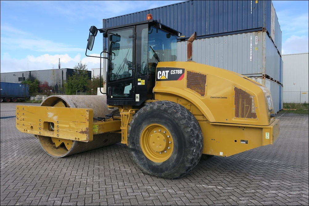 Manual de Serviço CATERPILLAR - CS78B - Rolo Compactador Vibratório (Inglês) PDF