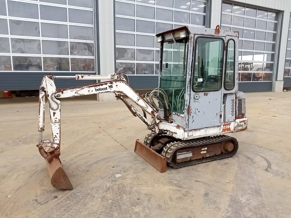 CATÁLOGO DE PEÇAS BOBCAT - 220 - MINI ESCAVADEIRA