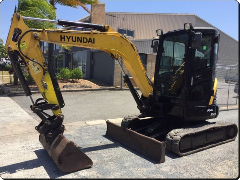 Manual De Serviço HYUNDAI - R35Z-7 - Escavador Hidráulico