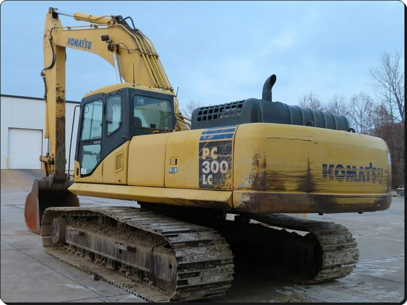 Catálogo de pecas Komatsu- PC300LC-5-A - escavad. de esteira